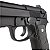 Pistola de Airsoft Vigor VG PT92 V22 Full Metal Mola Spring 6mm - Rossi - Imagem 7