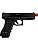 Pistola de Airsoft V17 Blowback Green Gas GBB 6mm - Rossi - Imagem 1