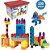 Brinquedo Bloco para Montar Super Caixa Divertida com 330 peças - Dismat - Imagem 2