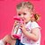 Garrafa Térmica Infantil Funtainer F401 Borboleta Rosa Thermos - 355ml - Imagem 3