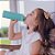 Garrafa Térmica Infantil Funtainer F404 Verde Água Thermos - 470ml - Imagem 4
