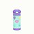 Garrafa Térmica Infantil Funtainer F410 Corações Coloridos Thermos - 355ml - Imagem 1