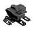 Coldre Eagle Fit Para Colete Modular Destro Preto Belica - Imagem 1