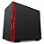 Gabinete NZXT H210 Matte Red/Black - CA-H210B-BR - Imagem 3