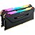 Memória Corsair Vengeance RGB PRO 16GB (2x8) 3600Mhz DDR4 Preta - CMW16GX4M2C3600C18 - Imagem 3