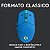Mouse Gamer Logitech G203 RGB Lightsync 6 Botões 8000 DPI Azul - 910-005795 - Imagem 4