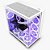 Gabinete NZXT H9 FLOW Mid-Tower Vidro Temperado Branco - CM-H91FW-01 - Imagem 1