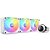 WaterCooler NZXT Kraken 360 Branco RGB LCD Display 360mm - RL-KR360-W1 - Imagem 1