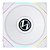 Cooler para Gabinete Lian Li UNIFAN TL LCD 120 RGB 120mm Reverse Blade White - 12RTLLCD1W - Imagem 2