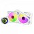 WaterCooler Lian Li GALAHAD II Trinity SL-INF RGB White 240MM - GA2T24INW - Imagem 2