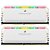 Memória RAM Corsair Dominator Platinum RGB DDR4 16GB (2X8GB) 3200MHz Branco - CMT16GX4M2E3200C16W - Imagem 1