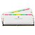 Memória RAM Corsair Dominator Platinum RGB DDR4 16GB (2X8GB) 3200MHz Branco - CMT16GX4M2E3200C16W - Imagem 3
