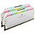 Memória RAM Corsair Dominator Platinum RGB DDR4 16GB (2X8GB) 3200MHz Branco - CMT16GX4M2E3200C16W - Imagem 2