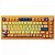 Teclado Mecânico Gamer Dragon Ball Super Goku 5075B Plus RGB Switch Switch Akko Crystal ANSI - Imagem 1