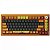 Teclado Mecânico Gamer Naruto Uzumaki 5075B Plus RGB Switch Switch Akko Crystal ANSI - Imagem 1
