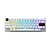 Teclado Mecânico Acrílico ACR59 RGB Akko Jelly White ANSI - Imagem 1