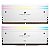 Memória Corsair Dominator Titanium RGB 32GB (2X16GB) DDR5 6400Mhz C32 White - CMP32GX5M2B6400C32W - Imagem 1