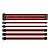 Cabo de Fonte Thermaltake MOD Sleeved Black and Red - AC-033-CN1NAN-A1 - Imagem 1