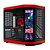 Gabinete Gamer HYTE Y70 Touch Infinite Pitch Tela Touch  14.9 C/ Cabo Riser Usb Type-C Black and Red - CS-HYTE-Y70TTI-RB - Imagem 1