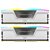 Memória Corsair Vengeance DDR5 64GB (2x32GB) DDR5 6400MHz C32 RGB White - CMH64GX5M2B6400C32W - Imagem 1