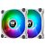 Cooler para Gabinete Thermaltake Pure Duo 12 White ARGB Kit com 2 Unidades - CL-F097-PL12SW-B - Imagem 1
