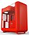 Gabinete Gamer HYTE X50 Wild Cherry (Vermelho) Atx Mid Tower Window - CS-HYTE-X50G-RR - Imagem 1