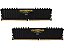 Memória RAM Corsair Vengeance LPX 32GB (2x16GB) DDR4 2400MHz C14 - CMK32GX4M2A2400C14 - Imagem 1