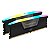 Memória RAM Corsair Vengeance RGB 64GB (2x32GB) DDR5 6600MHz - CMH64GX5M2B6600C3 - Imagem 2