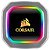WaterCooler Corsair Hydro Series H100i RGB PLATINUM 240mm - CW-9060039-WW - Imagem 2