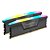 Memória Corsair Vengeance RGB 32GB (2x16GB) DDR5 6000MHz - CMH32GX5M2E6000Z36W - Imagem 1