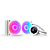 Water Cooler NZXT Kraken Plus 240 RGB LCD 1.54 Pol 240mm Branco - RL-KR240-W2 - Imagem 1