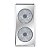 Gabinete Lian Li Lancool 217 INF Infinity Mirror Wireless Branco - LAN217INFW - Imagem 1
