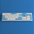 Teclado Mecânico Gamer Akko Pochacco 5108B Plus RGB Switch Akko Cream Blue V3 Pro ANSI - Imagem 12