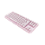 Teclado Mecânico Gamer Akko Sakura Jelly RGB 3087 TKL 87 Teclas Switch Gateron Yellow ANSI - Imagem 4