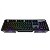 Teclado Mecânico Gamer Akko 6104S RGB 108 Full Size Switch Cherry MX Brown Chassi de Metal RGB ANSI Cinza e Preto - Imagem 2