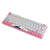 Teclado Mecânico Gamer Akko 3061S World Tour Tokyo OSA R2 60% Hot-Swap RGB Switch Akko Jelly Pink ANSI Rosa e Branco - Imagem 2