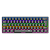 Teclado Mecânico Gamer T-Dagger Arena 60% Rainbow Preto Switch Marrom ABNT2 T-TGK321-BR - Imagem 1