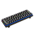 Teclado Mecânico Gamer T-Dagger Arena 60% Rainbow Preto Switch Marrom ABNT2 T-TGK321-BR - Imagem 4