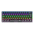 Teclado Mecânico Gamer T-Dagger Arena Pro 60% Sem Fio Rainbow Preto Switch Marrom ABNT2 T-TGK321PRO-BR - Imagem 1
