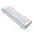 Teclado Mecânico Gamer T-Dagger Arena Pro 60% Sem Fio Rainbow Branco Switch Marrom ABNT2 T-TGK321W PRO-BR - Imagem 4