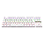 Teclado Mecânico Gamer T-Dagger Bora TKL Rainbow Branco Switch Marrom Hot-Swap ABNT2 T-TGK313W-BR - Imagem 5