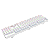 Teclado Mecânico Gamer T-Dagger Rebel Full Size Rainbow Branco Switch Marrom ABNT2 T-TGK328W-BR - Imagem 3