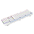 Teclado Mecânico Gamer T-Dagger Axis Full Size Rainbow Branco Switch Marrom ABNT2 T-TGK329W-BR - Imagem 4