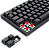 Teclado Mecânico Gamer T-Dagger Megatre 75% Rainbow Preto Switch Marrom Hot-Swap ABNT2 T-TGK326-BR - Imagem 6