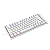 Teclado Mecânico Gamer T-Dagger Megatre 75% Rainbow Branco Switch Marrom Hot-Swap ABNT2 T-TGK326W-BR - Imagem 3