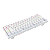 Teclado Mecânico Gamer T-Dagger Megatre 75% Rainbow Branco Switch Marrom Hot-Swap ABNT2 T-TGK326W-BR - Imagem 4