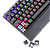 Teclado Mecânico Gamer T-Dagger Destroyer Preto Rainbow Switch Azul Full Size ABNT2 T-TGK305-BL - Imagem 6