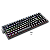 Teclado Mecânico Gamer Sem Fio T-Dagger Holysword 1800 Compact Rainbow Preto Switch Marrom Bluetooth 2.4GHz USB-C T-TGK331-BR - Imagem 3