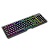 Teclado Gamer T-Dagger Nova Membrana Preto RGB Estrutura em Metal Full Size ABNT2 T-TGK110 - Imagem 3