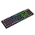 Teclado Gamer T-Dagger Echo Membrana Preto RGB Estrutura em Metal Full Size ABNT2 T-TGK109 - Imagem 4